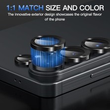 Alkar Store Galaxy S26 Ultra Için Kolay Kurulum Aparatlı Kamera Lens Koruyucu 9h Temperli Cam Hd Görüntü Darbelere Karşı S26 Ultra Koruyucu Alüminyum Alaşım Çerçeve S26 Ultra Kamera Koruma (Siyah)