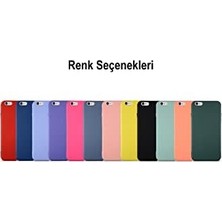 Alkar Store Apple iPhone 6s Plus ile Uyumlu Kapak ile Uyumlu Içi Kadife Lansman Silikon Kılıf - Siyah