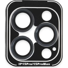 Motto Ticaret Joko Apple Iphone 15 Pro Max Pvd Metal Kamera Lens - Lacivert