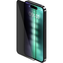 Alkar Store Labs iPhone 15 Plus ile Uyumlu 5d Privacy Hayalet Ekran Koruyucu