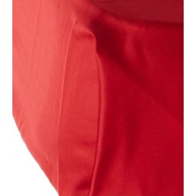 Alkar Store 60179215 Basic Saten Nevresim Takımı, Çift Kişilik, Kırmızı