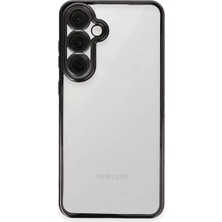 Motto Ticaret Newface Samsung Galaxy S24 Fe Kılıf Razer Lensli Silikon - Siyah