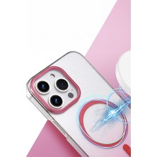 Bezos iPhone 16 Pro Glossy Magsafe Kapak - Çöl Titanyum