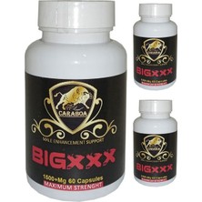 Bezos Caraboa Xxxlcapsules For Men 3 Adet 60 Pcs Erkekler Için Büyütücükapsüller 60 Lı