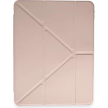 Motto Ticaret Newface Huawei Matepad Air 11.5 Kılıf Kalemlikli Mars Tablet Kılıfı - Rose Gold