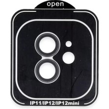 Motto Ticaret Joko Apple Iphone 11 Pvd Metal Kamera Lens - Siyah