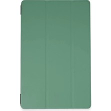 Motto Ticaret Newface Apple Ipad Pro 13 (2024) Kılıf Tablet Smart Kılıf - Koyu Yeşil