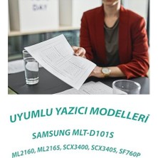 Alkar Store Ysy ML2160 ML2165 MLT-D101S SCX3400 SCX3405 1500 Sayfa Verimli New Fırmware (Güncel Çip) Muadil Toner (Siyah)