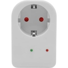 Alkar Store Tekli Akım Korumalı Kablosuz Priz Çocuk Koruma 3500W 16A LED Göstergeli