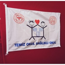 Alkar Store Zc Bayrak Temiz Okul Bayrağı 70X105