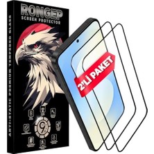Alkar Store Galaxy S25 Fe Için Ekran Koruyucu 9h Sertlikte Anti-Static Temperli Cam Netlik ve Dokunmayı Etkilemeyen Darbelere Karşı  S25 Fe Ekran Koruyucu (2'li Paket)