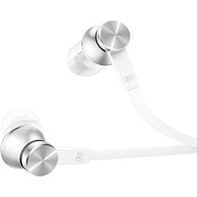 Alkar Store Xiaomi Piston Basic Edition Mikrofonlu Kulakiçi Kulaklık, Beyaz/gümüş