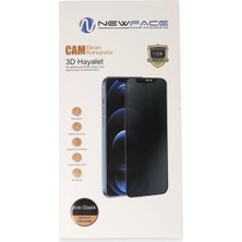 Motto Ticaret Newface Samsung Galaxy S26 Plus 3D Antistatik Hayalet Cam Ekran Koruyucu - Siyah
