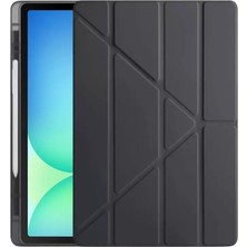 Motto Ticaret Newface Apple Ipad Pro 11 (2024) Kılıf Kalemlikli Hugo Tablet Kılıfı - Siyah