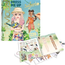Dress Me Up Moda Tasarım Çıkarma Defteri – Stickerlı Giydirme Aktivite Kitabı