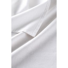 Alkar Store W  Premium Keten Amerikan Servisi 35 x 45 (Beyaz, 6)