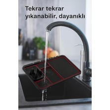 Alkar Store Araç Içi Telefon Tutucu Vakumlu Araba Telefon Tutucu Araba Numaratör, 360° Döner Başlık, Vakumlu Oto Telefon Tutucu