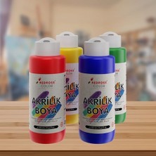 Alkar Store Ana Renkler Akrilik Boya 4'lü Set 4X120ML