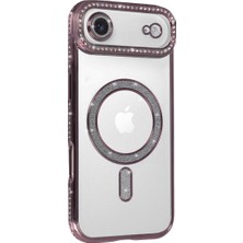 Bezos iPhone 17 Air Joke Simli Magneticsafe Kılıf - Pembe