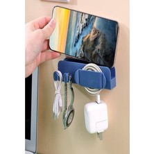 Alkar Store Mobee Pratik Kablo Düzenleyici ve Telefon Şarj Standı