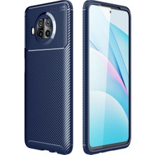 Techora Sale Newface Xiaomi Mi 10T Lite Kılıf Auto Focus Karbon Kapak - Lacivert