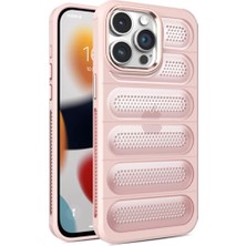 Techora Sale Newface Apple iPhone 15 Pro Max Kılıf Airmax Silikon Kapak - Pembe