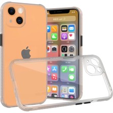 Techora Sale Newface Apple iPhone 13 Mini Kılıf Miami Şeffaf Silikon - Şeffaf
