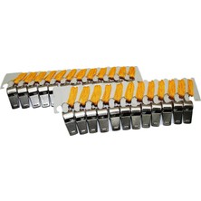 Hace Bazaar 24 Adet Metal Düdük (4887)