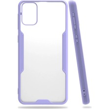 Techora Sale Newface Samsung Galaxy M31 Kılıf Platin Silikon - Lila