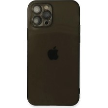 Techora Sale Newface Apple iPhone 12 Pro Max Kılıf Fly Lens Silikon - Siyah