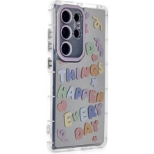 Techora Sale Newface Samsung Galaxy S23 Ultra Kılıf Reflexion Desenli Kapak - Desen 7