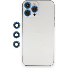 KSB Store Apple iPhone 12 Pro Shine Kamera Lens - Mavi
