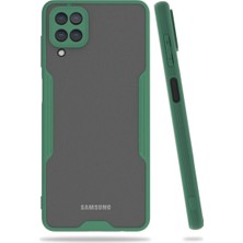Techora Sale Newface Samsung Galaxy A22 Kılıf Platin Silikon - Yeşil