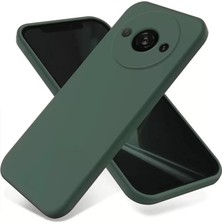 Techora Sale Newface Xiaomi Redmi A3 4g Kılıf First Silikon - Koyu Yeşil