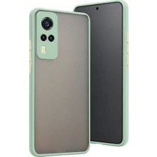 Mabelme Store Vivo Y53S Kılıf Montreal Silikon Kapak - Turkuaz
