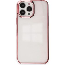 Techora Sale Newface Apple iPhone 13 Pro Max Kılıf Element Silikon - Pembe