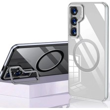 Mabelme Store Joko Samsung Galaxy S24 Crystal Magsafe Kapak - Şeffaf