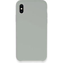 Techora Sale Newface Apple iPhone Xs Max Kılıf Lansman Legant Silikon - Açık Gri