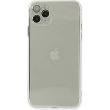 Techora Sale Newface Apple iPhone 11 Pro Max Kılıf Fly Lens Silikon - Şeffaf