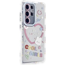 Techora Sale Newface Samsung Galaxy S24 Ultra Kılıf Reflexion Desenli Kapak - Desen 1