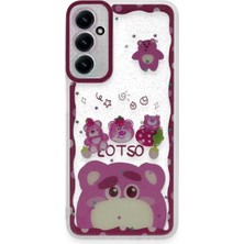 Techora Sale Newface Samsung Galaxy A05S Kılıf Sweet Desenli Silikon Kapak - Pembe