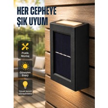 Valor Güneş Enerjili Su Geçirmez LED Duvar Lambası Yeni Nesil