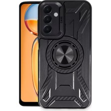 Techora Sale Newface Samsung Galaxy M15 Kılıf Lincoln Silikon - Siyah