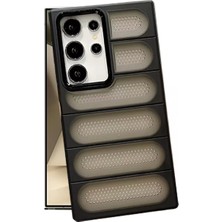 Techora Sale Newface Samsung Galaxy S24 Ultra Kılıf Airmax Silikon Kapak - Siyah