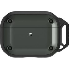 Mabelme Store Movenchy Apple Airpods Pro 2 (2.nesil) Asgard Kılıf - Koyu Yeşil