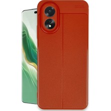 Techora Sale Newface Oppo A38 Kılıf Auto Focus Kapak - Kırmızı