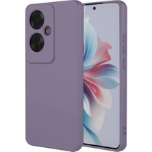 Techora Sale Newface Oppo Reno 11F Kılıf First Silikon - Lila