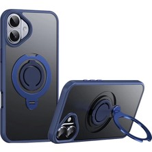 Ozkr Store Joko Apple iPhone 16 Plus Avatar 360 Dönen Magsafe Kapak - Lacivert