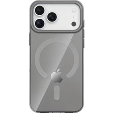 Ozkr Store Joko Apple iPhone 17 Pro Pc Blank Magsafe Kapak - Natural Grey
