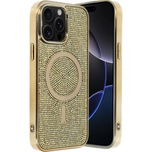 Ozkr Store Joko Apple iPhone 15 Pro Max Helen Magsafe Kapak - Gold